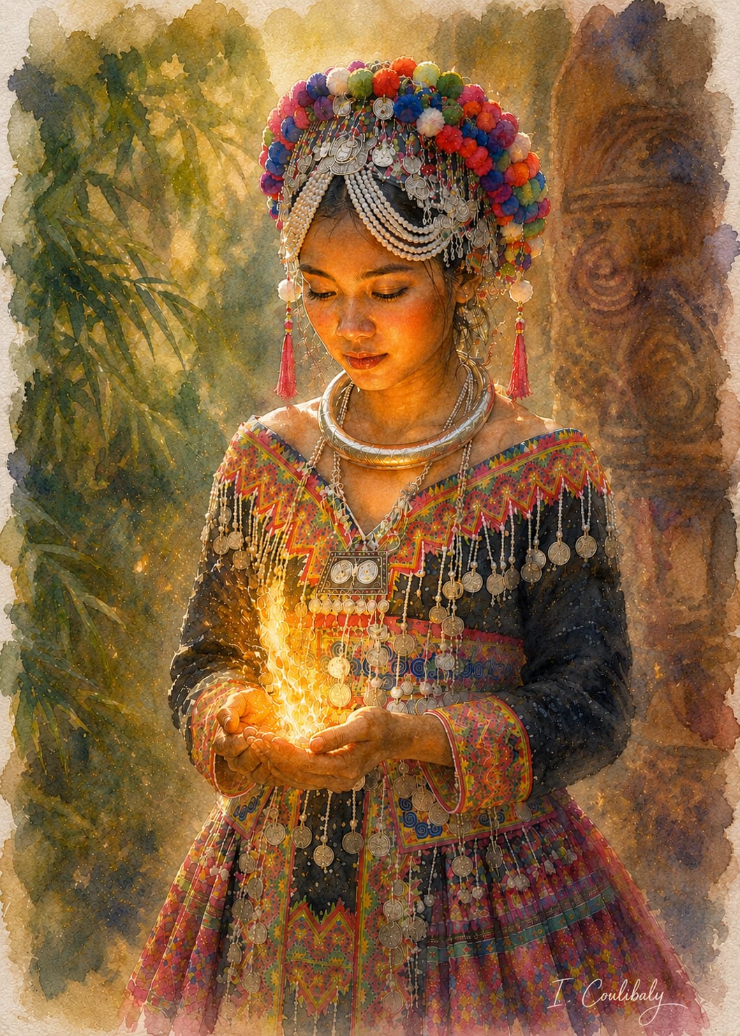 Jeune fille Hmong